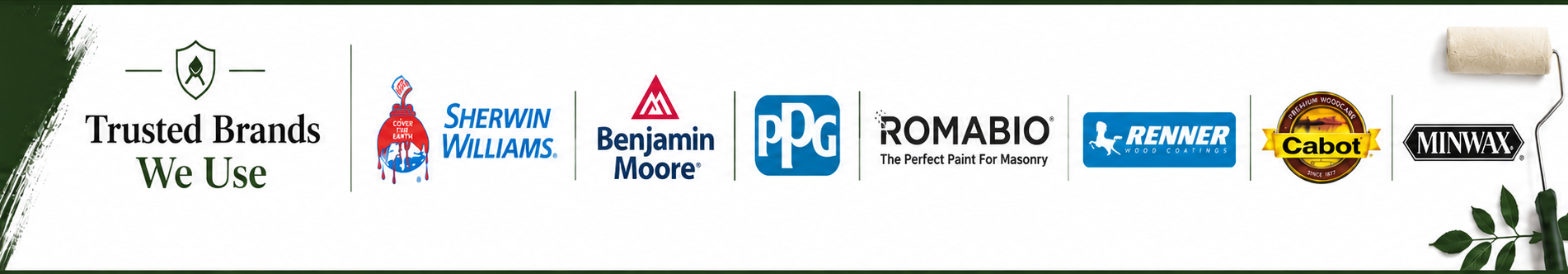 Trusted brands we use